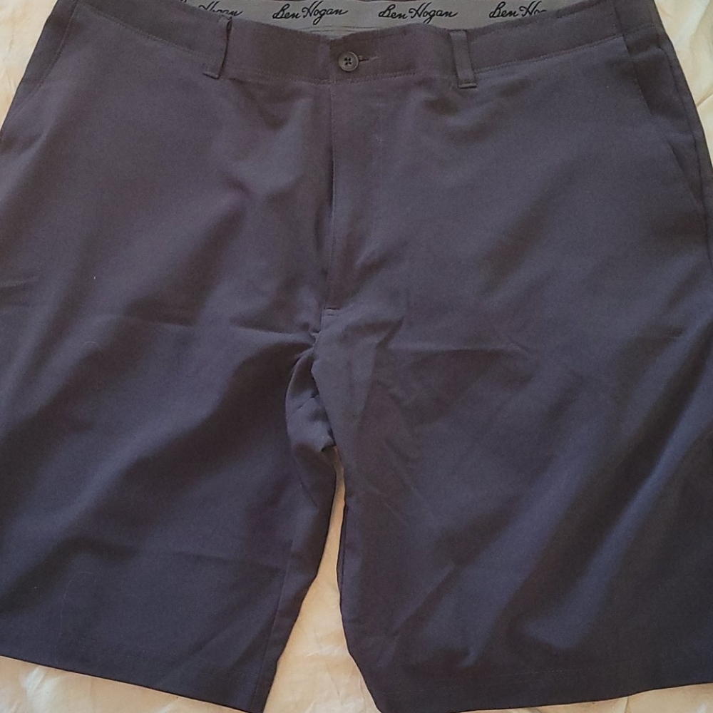 Gray Golf Shorts